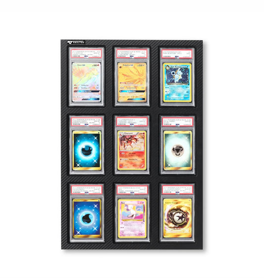 Vaulted Card Display (Fits 9 PSA/CGC Graded Cards)
